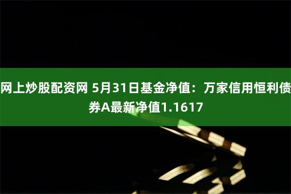 网上炒股配资网 5月31日基金净值：万家信用恒利债券A最新净值1.1617