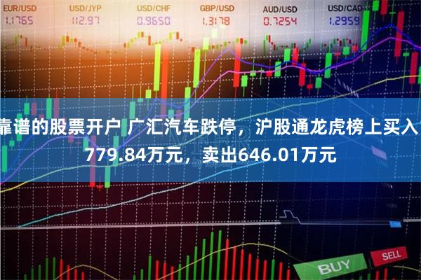 靠谱的股票开户 广汇汽车跌停，沪股通龙虎榜上买入1779.84万元，卖出646.01万元