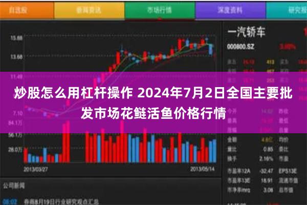 炒股怎么用杠杆操作 2024年7月2日全国主要批发市场花鲢活鱼价格行情