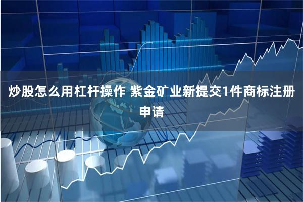 炒股怎么用杠杆操作 紫金矿业新提交1件商标注册申请