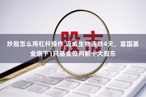炒股怎么用杠杆操作 迈威生物连跌4天，富国基金旗下1只基金位列前十大股东