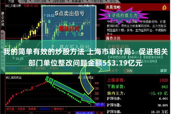 我的简单有效的炒股方法 上海市审计局：促进相关部门单位整改问题金额553.19亿元