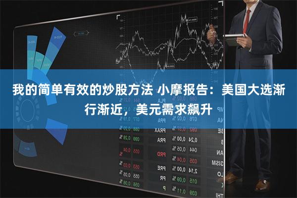 我的简单有效的炒股方法 小摩报告：美国大选渐行渐近，美元需求飙升