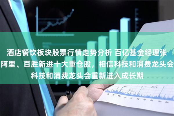 酒店餐饮板块股票行情走势分析 百亿基金经理张坤新持仓曝光，阿里、百胜新进十大重仓股，相信科技和消费龙头会重新进入成长期