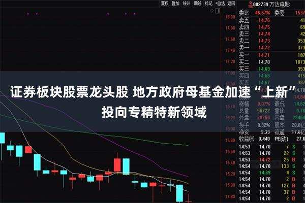证券板块股票龙头股 地方政府母基金加速“上新” 投向专精特新领域