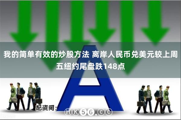 我的简单有效的炒股方法 离岸人民币兑美元较上周五纽约尾盘跌148点